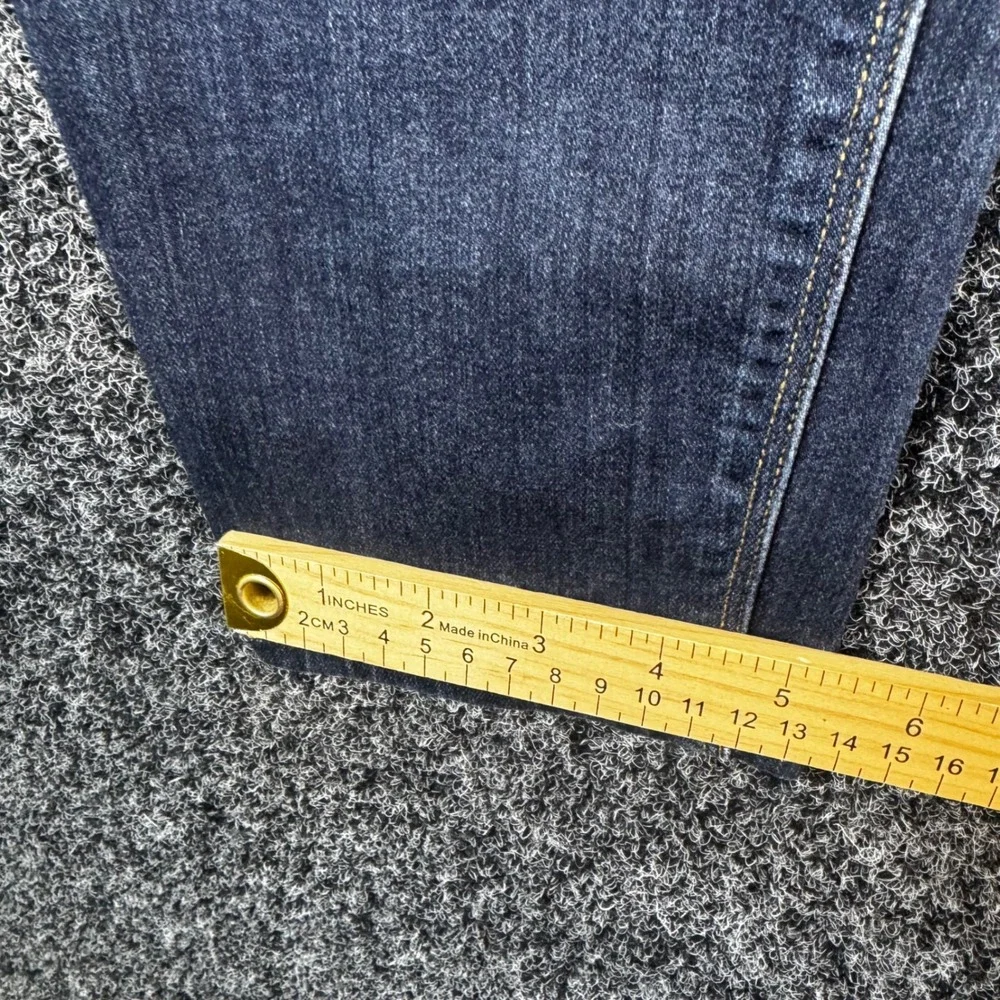 Hudson Womens Skinny Jeans Dark Wash Stretch Denim Blue Size 31 Indigo Whiskered